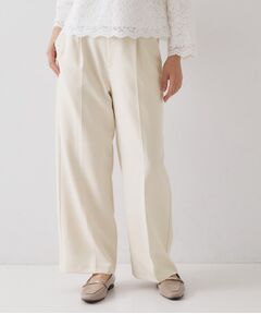 OPAQUE.CLIP / オペーク ドット クリップ パンツ | ≪通勤・セレモニーセットアップ対応≫ ワイドパンツダブルクロス【洗濯機OK】