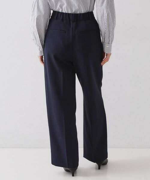 OPAQUE.CLIP / オペーク ドット クリップ パンツ | ≪通勤・セレモニーセットアップ対応≫ ワイドパンツダブルクロス【洗濯機OK】 | 詳細15