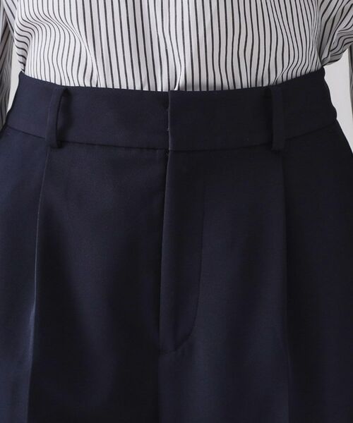 OPAQUE.CLIP / オペーク ドット クリップ パンツ | ≪通勤・セレモニーセットアップ対応≫ ワイドパンツダブルクロス【洗濯機OK】 | 詳細16