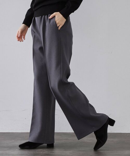 OPAQUE.CLIP / オペーク ドット クリップ パンツ | イージーフレアパンツ【洗濯機OK】 | 詳細17