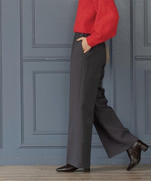 OPAQUE.CLIP / オペーク ドット クリップ パンツ | イージーフレアパンツ【洗濯機OK】 | 詳細2