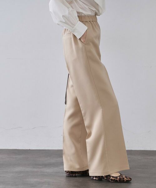 OPAQUE.CLIP / オペーク ドット クリップ パンツ | イージーフレアパンツ【洗濯機OK】 | 詳細26