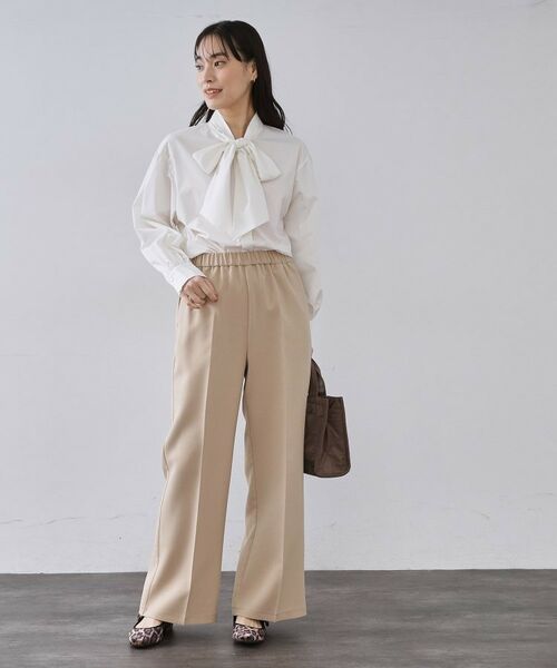 OPAQUE.CLIP / オペーク ドット クリップ パンツ | イージーフレアパンツ【洗濯機OK】 | 詳細27