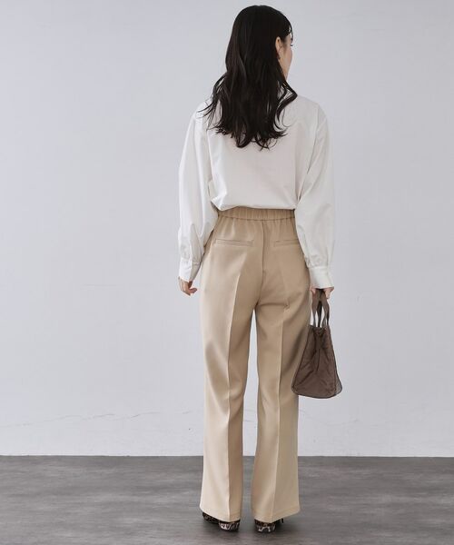 OPAQUE.CLIP / オペーク ドット クリップ パンツ | イージーフレアパンツ【洗濯機OK】 | 詳細28