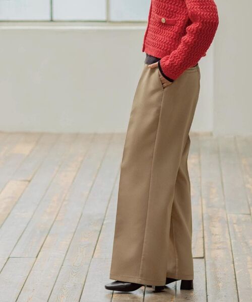 OPAQUE.CLIP / オペーク ドット クリップ パンツ | イージーワイドパンツ【洗濯機OK】 | 詳細12