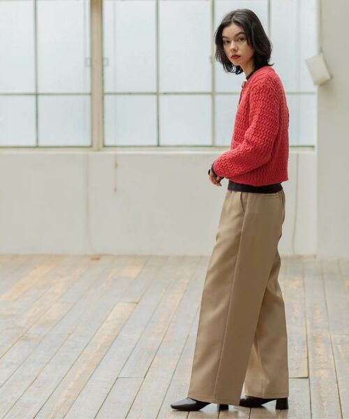 OPAQUE.CLIP / オペーク ドット クリップ パンツ | イージーワイドパンツ【洗濯機OK】 | 詳細14