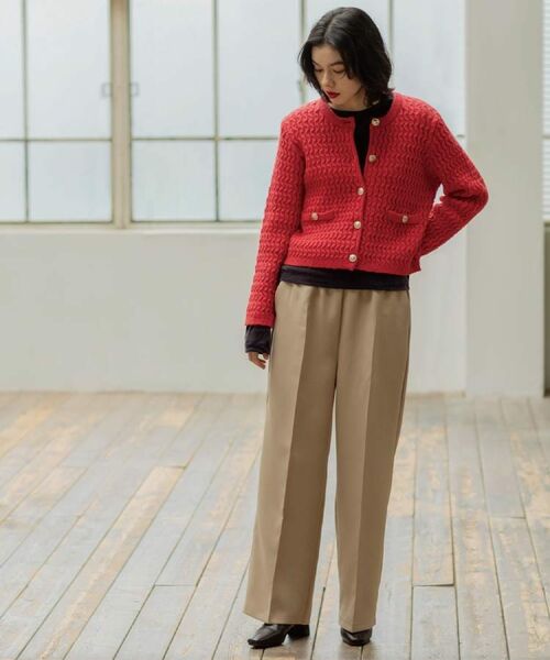 OPAQUE.CLIP / オペーク ドット クリップ パンツ | イージーワイドパンツ【洗濯機OK】 | 詳細15