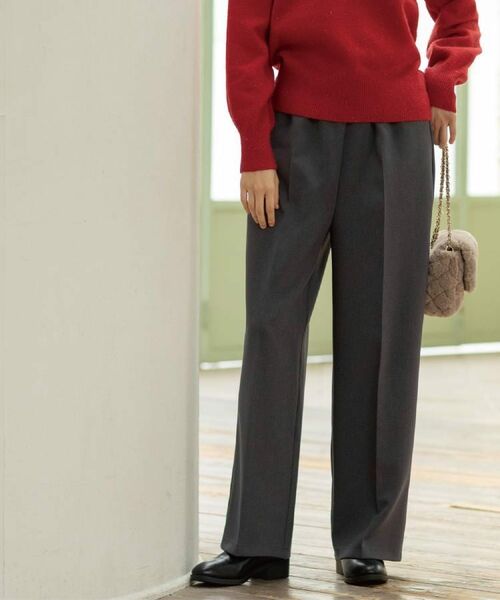 OPAQUE.CLIP / オペーク ドット クリップ パンツ | イージーワイドパンツ【洗濯機OK】 | 詳細2