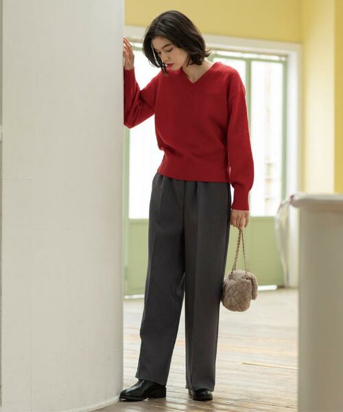 OPAQUE.CLIP / オペーク ドット クリップ パンツ | イージーワイドパンツ【洗濯機OK】 | 詳細4