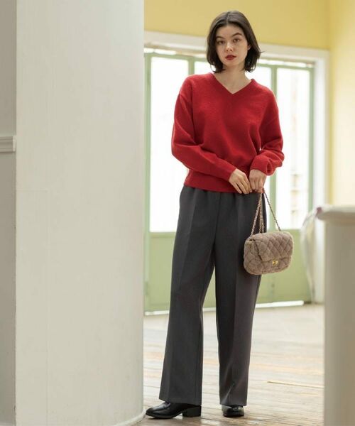 OPAQUE.CLIP / オペーク ドット クリップ パンツ | イージーワイドパンツ【洗濯機OK】 | 詳細5