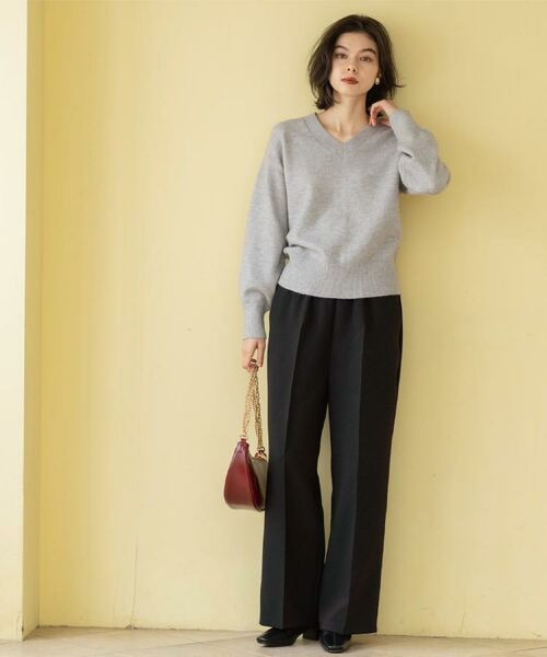 OPAQUE.CLIP / オペーク ドット クリップ パンツ | イージーワイドパンツ【洗濯機OK】 | 詳細6