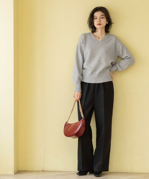 OPAQUE.CLIP / オペーク ドット クリップ パンツ | イージーワイドパンツ【洗濯機OK】 | 詳細9