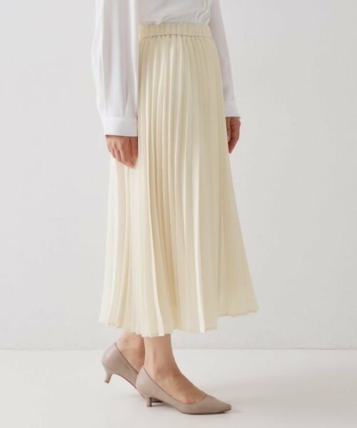 OPAQUE.CLIP / オペーク ドット クリップ スカート | ≪通勤・セレモニー対応≫プリーツスカート【洗濯機OK】 | 詳細10