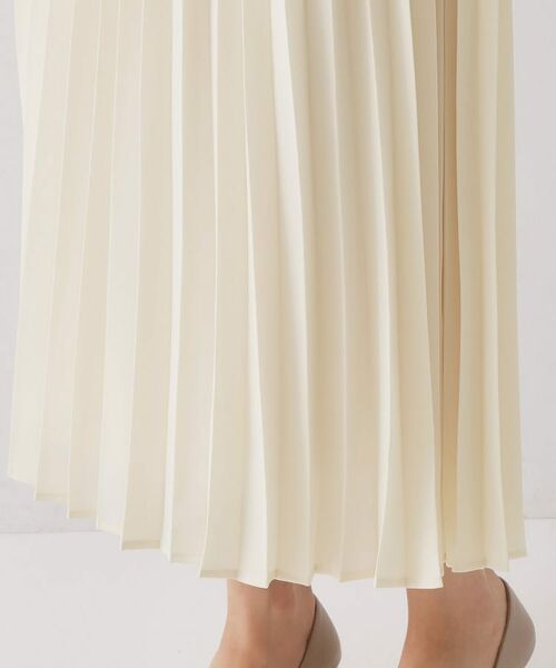 OPAQUE.CLIP / オペーク ドット クリップ スカート | ≪通勤・セレモニー対応≫プリーツスカート【洗濯機OK】 | 詳細14