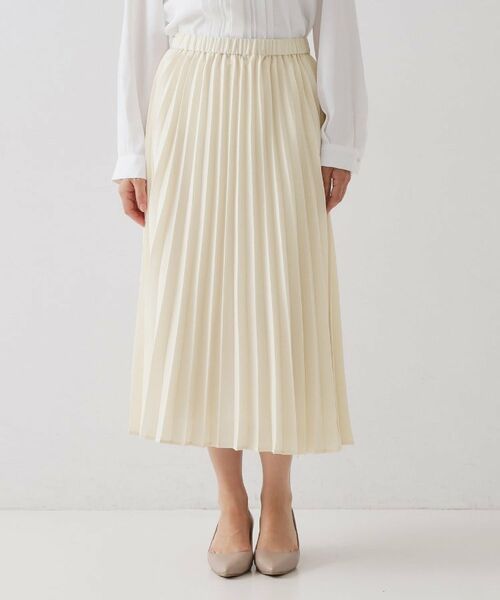 OPAQUE.CLIP / オペーク ドット クリップ スカート | ≪通勤・セレモニー対応≫プリーツスカート【洗濯機OK】 | 詳細9