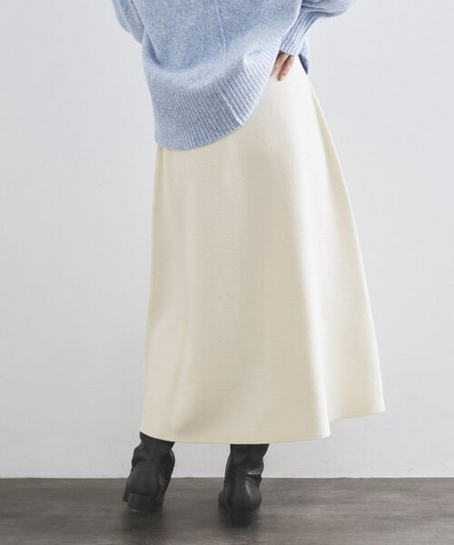 OPAQUE.CLIP / オペーク ドット クリップ ロング・マキシ丈スカート | ニットフレアスカート/セットアップ対応【洗濯機OK】 | 詳細25