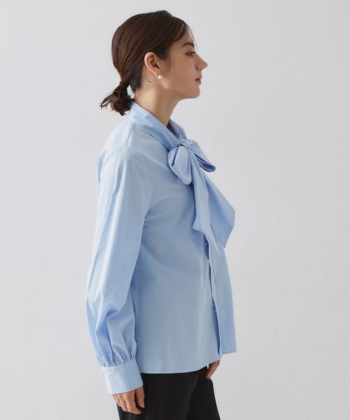 OPAQUE.CLIP / オペーク ドット クリップ シャツ・ブラウス | ≪通勤・セレモニー対応≫ボウタイシャツブラウス【洗濯機OK】 | 詳細27