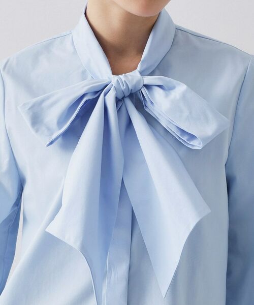 OPAQUE.CLIP / オペーク ドット クリップ シャツ・ブラウス | ≪通勤・セレモニー対応≫ボウタイシャツブラウス【洗濯機OK】 | 詳細29