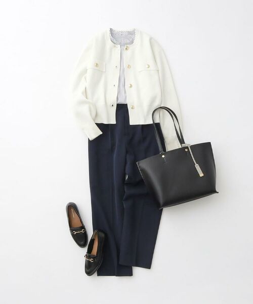 OPAQUE.CLIP / オペーク ドット クリップ シャツ・ブラウス | ≪通勤・セレモニー対応≫袖タックボリュームブラウス【洗濯機OK】 | 詳細20