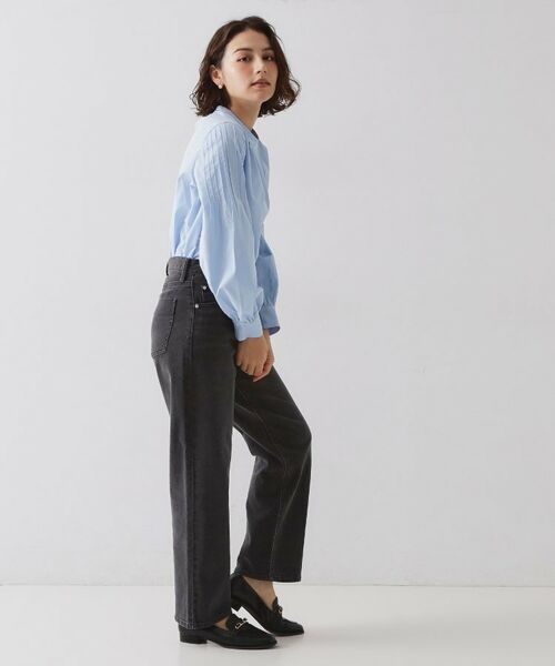 OPAQUE.CLIP / オペーク ドット クリップ シャツ・ブラウス | ≪通勤・セレモニー対応≫袖タックボリュームブラウス【洗濯機OK】 | 詳細7