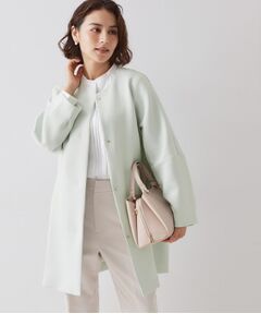 OPAQUE.CLIP / オペーク ドット クリップ その他アウター | フォルムスリーブミドルコート【洗濯機OK】