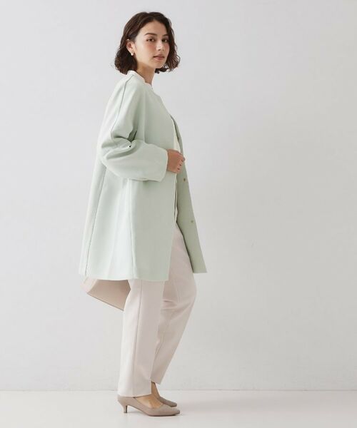 OPAQUE.CLIP / オペーク ドット クリップ その他アウター | フォルムスリーブミドルコート【洗濯機OK】 | 詳細11