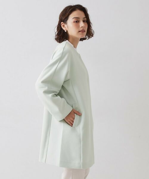 OPAQUE.CLIP / オペーク ドット クリップ その他アウター | フォルムスリーブミドルコート【洗濯機OK】 | 詳細14