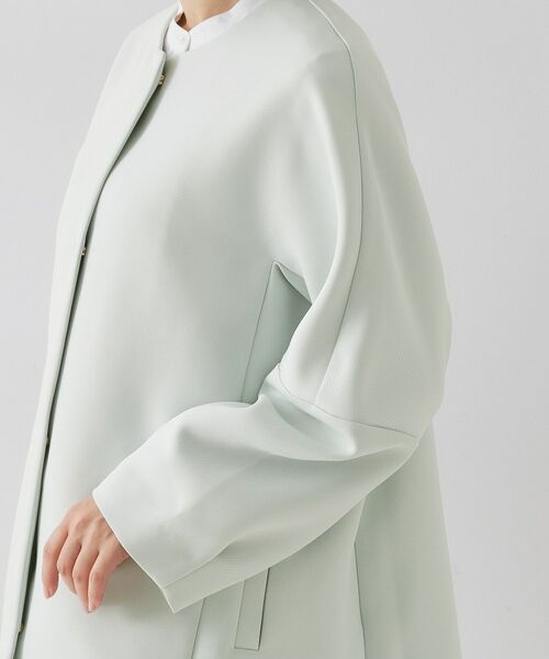 OPAQUE.CLIP / オペーク ドット クリップ その他アウター | フォルムスリーブミドルコート【洗濯機OK】 | 詳細17