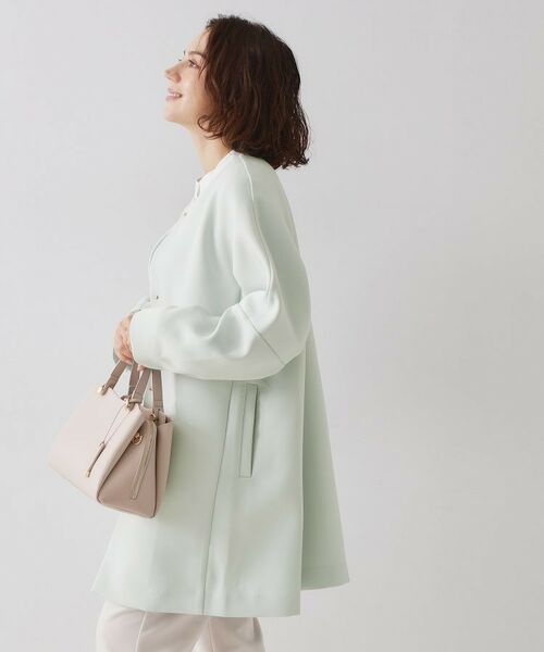 OPAQUE.CLIP / オペーク ドット クリップ その他アウター | フォルムスリーブミドルコート【洗濯機OK】 | 詳細9