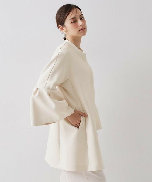 OPAQUE.CLIP / オペーク ドット クリップ その他アウター | フレアスリーブミドルコート【洗濯機OK】 | 詳細10