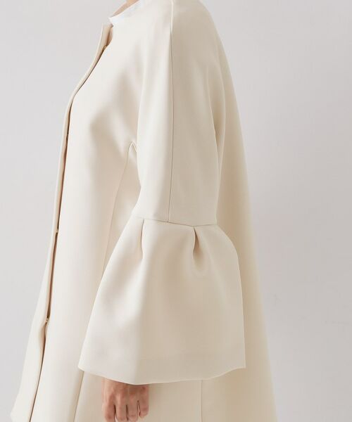 OPAQUE.CLIP / オペーク ドット クリップ その他アウター | フレアスリーブミドルコート【洗濯機OK】 | 詳細13