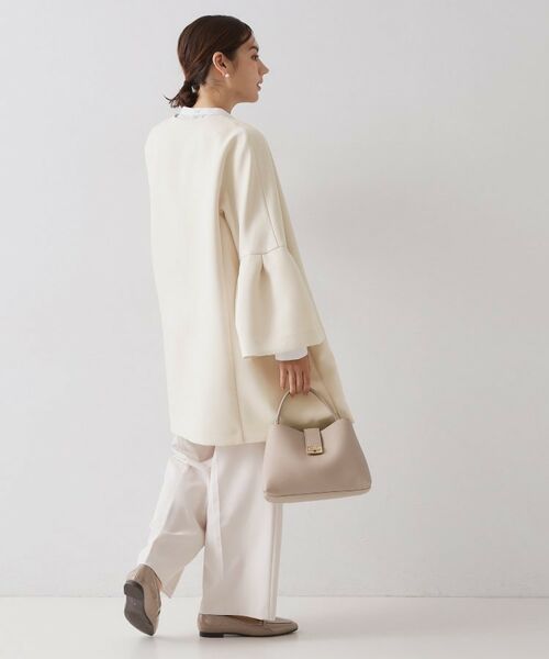 OPAQUE.CLIP / オペーク ドット クリップ その他アウター | フレアスリーブミドルコート【洗濯機OK】 | 詳細3