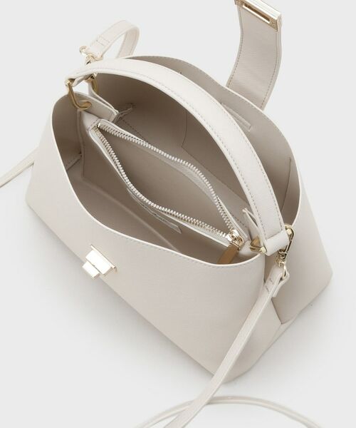 OPAQUE.CLIP / オペーク ドット クリップ ハンドバッグ | 【2WAY】サフィアーノ調ミドルワンハンドルバッグ | 詳細14