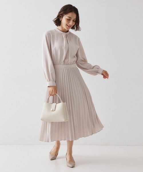 OPAQUE.CLIP / オペーク ドット クリップ ハンドバッグ | 【2WAY】サフィアーノ調ミドルワンハンドルバッグ | 詳細2