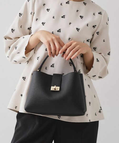 OPAQUE.CLIP / オペーク ドット クリップ ハンドバッグ | 【2WAY】サフィアーノ調ミドルワンハンドルバッグ | 詳細3