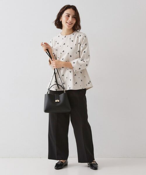 OPAQUE.CLIP / オペーク ドット クリップ ハンドバッグ | 【2WAY】サフィアーノ調ミドルワンハンドルバッグ | 詳細4