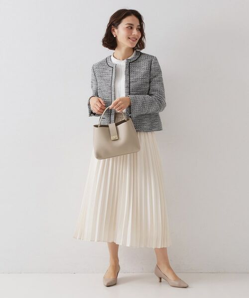 OPAQUE.CLIP / オペーク ドット クリップ ハンドバッグ | 【2WAY】サフィアーノ調ミドルワンハンドルバッグ | 詳細6