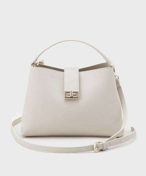 OPAQUE.CLIP / オペーク ドット クリップ ハンドバッグ | 【2WAY】サフィアーノ調ミドルワンハンドルバッグ | 詳細7