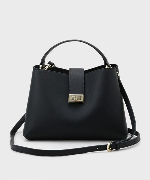 OPAQUE.CLIP / オペーク ドット クリップ ハンドバッグ | 【2WAY】サフィアーノ調ミドルワンハンドルバッグ | 詳細9