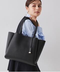 OPAQUE.CLIP / オペーク ドット クリップ トートバッグ | 【軽量／A4サイズ対応】サフィアーノ調3層トートバッグ