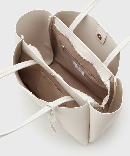 OPAQUE.CLIP / オペーク ドット クリップ トートバッグ | 【軽量／A4サイズ対応】サフィアーノ調3層トートバッグ | 詳細13