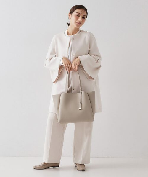 OPAQUE.CLIP / オペーク ドット クリップ トートバッグ | 【軽量／A4サイズ対応】サフィアーノ調3層トートバッグ | 詳細6