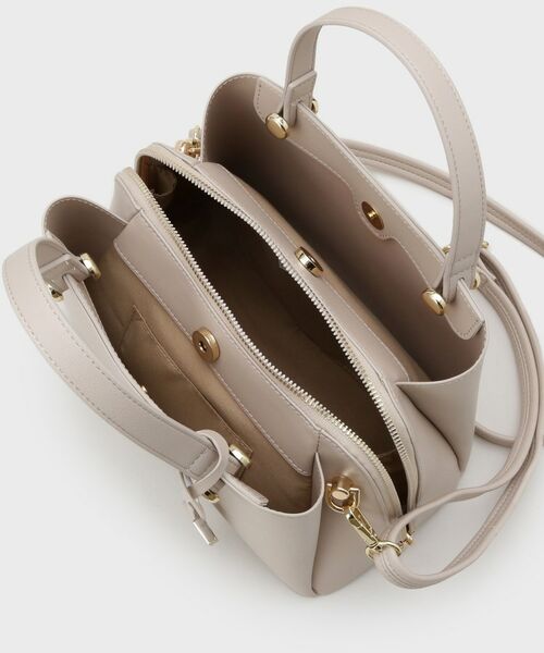 OPAQUE.CLIP / オペーク ドット クリップ ボストンバッグ | 【2WAY】合皮ミドルサイズボストンバッグ | 詳細10