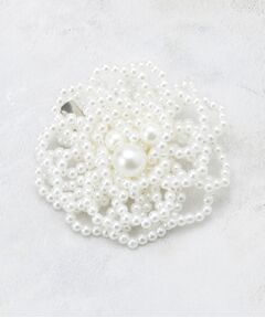 OPAQUE.CLIP / オペーク ドット クリップ ブローチ・コサージュ | フェイクパールフラワーコサージュ