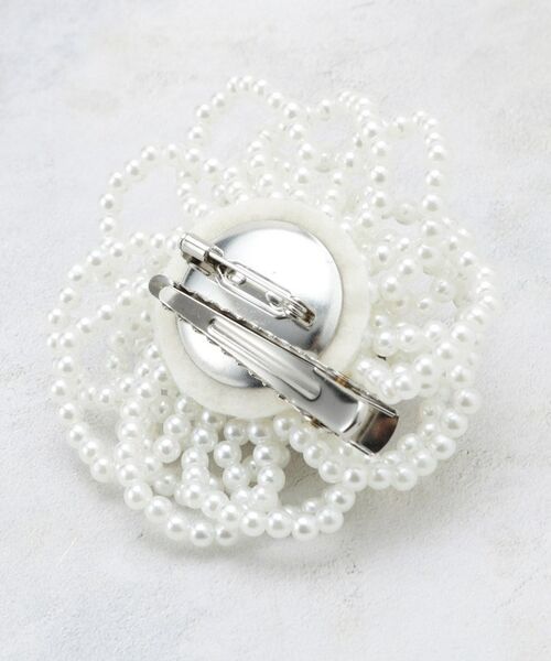 OPAQUE.CLIP / オペーク ドット クリップ ブローチ・コサージュ | フェイクパールフラワーコサージュ | 詳細3