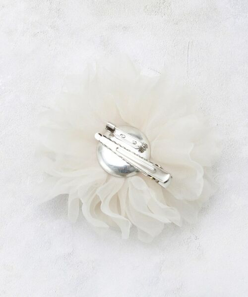 OPAQUE.CLIP / オペーク ドット クリップ ブローチ・コサージュ | オーガンジーフラワーコサージュ | 詳細2