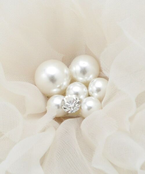 OPAQUE.CLIP / オペーク ドット クリップ ブローチ・コサージュ | オーガンジーフラワーコサージュ | 詳細4