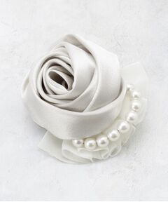 OPAQUE.CLIP / オペーク ドット クリップ ブローチ・コサージュ | フェイクパールローズコサージュ