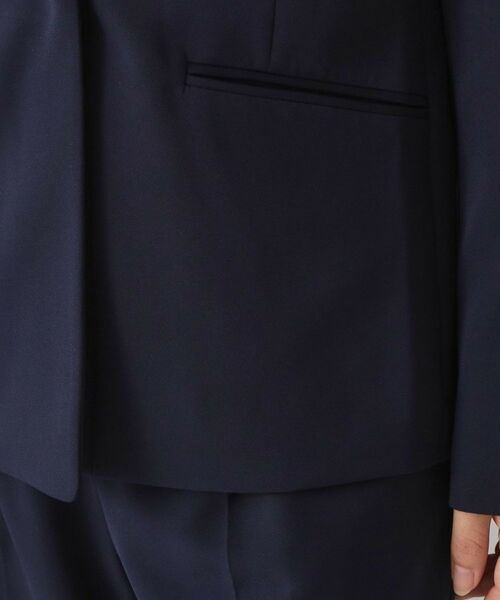 OPAQUE.CLIP / オペーク ドット クリップ ノーカラージャケット | ≪通勤・セレモニー/セットアップ対応≫ Vネックジャケット/ダブルクロス【洗濯機OK】 | 詳細20