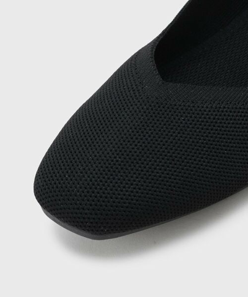 OPAQUE.CLIP / オペーク ドット クリップ フラットシューズ | 【抗菌防臭/軽量/洗濯機OK】スクエアトゥニットパンプス | 詳細6